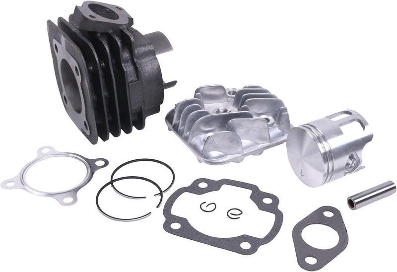 WQSING 70cc 47mm Engine Piston Cylinder Head Top End Kit Compatible with JOG/MinarelliI/Yamaha CLONE Motors - Image 5